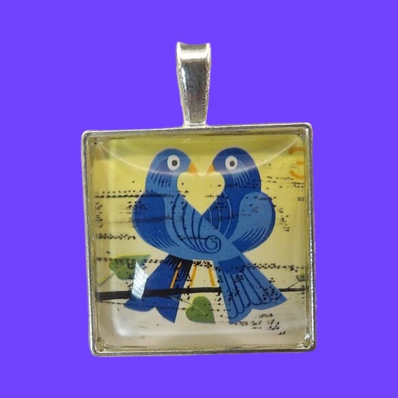 Handmade Original Stamp Pendant Necklace - Picture 2 of 4